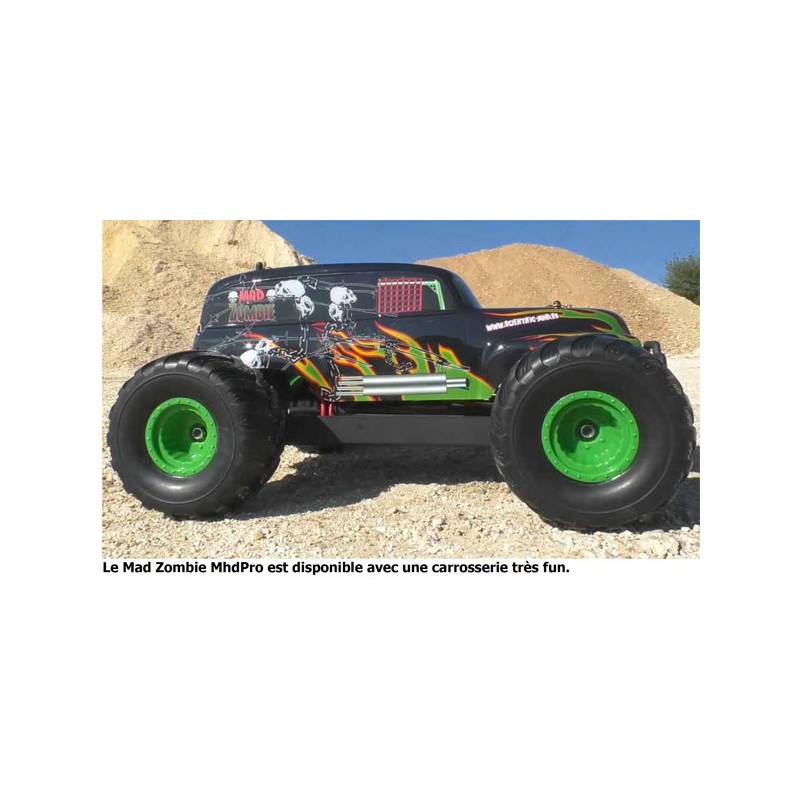 Voiture électrique radiocommandée MAD ZOMBIE BL RTR 1/10
