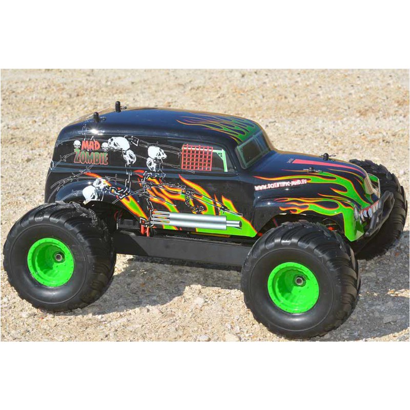 Voiture électrique radiocommandée MAD ZOMBIE BL RTR 1/10