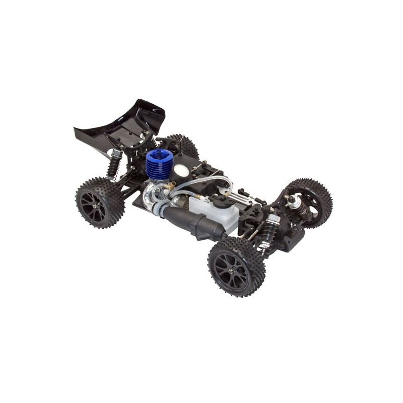 Voiture thermique radiocommandée BUGGY GP JAUNE RTR1/10