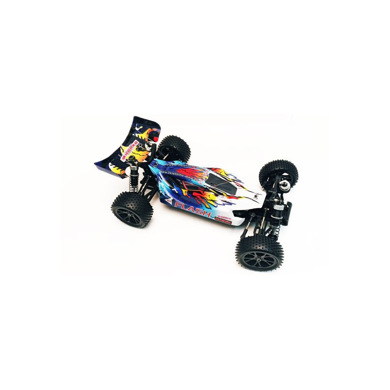 Voiture électrique radiocommandée BUGGY EP BLEU RTR1/10