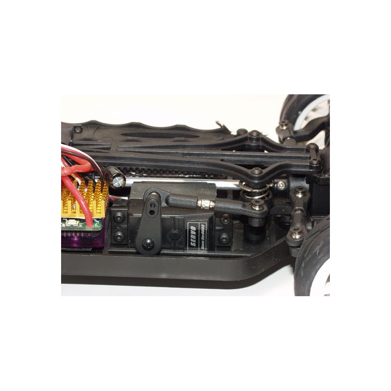 Voiture électrique radiocommandée FLASH rouge EP RTR 1/10