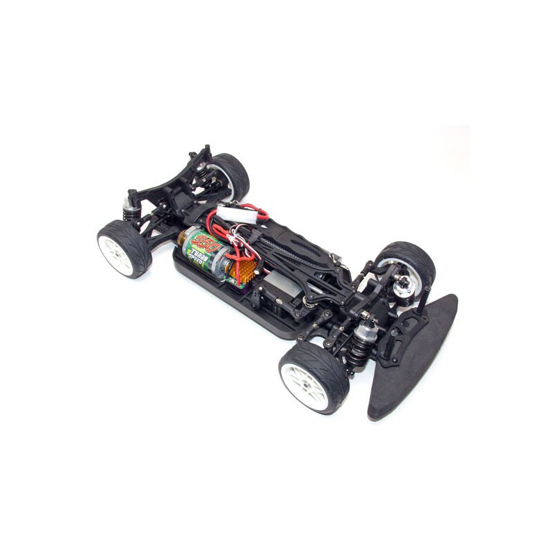 Voiture électrique radiocommandée FLASH rouge EP RTR 1/10