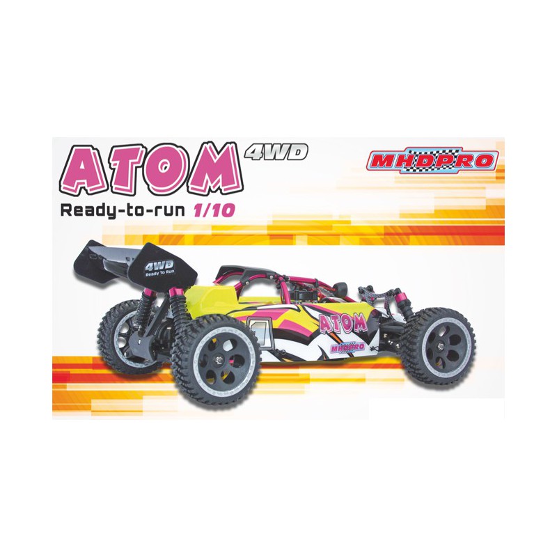 Voiture électrique radiocommandée ATOM Roller Cage BL 1/10