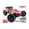 Voiture électrique radiocommandée GUNNER TRUGGY 6S 1/8