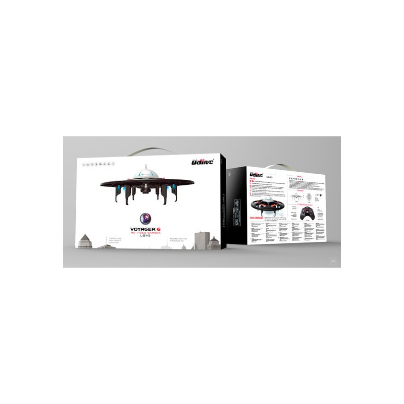 Drone radiocommandé pour débutant VOYAGER 6 RTF