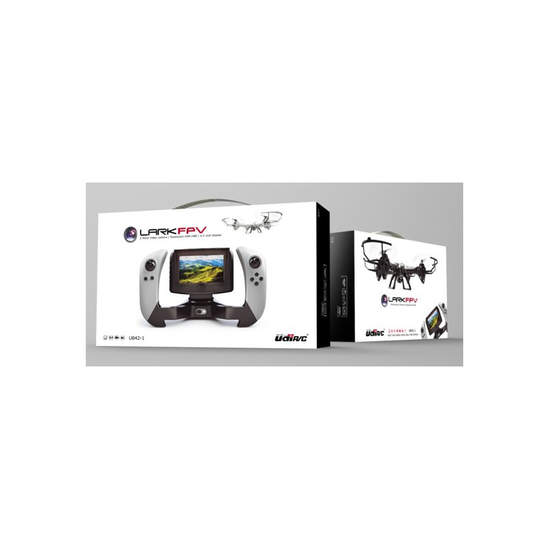 Drone radiocommandé FPV UFO LARK FPV noir RTF