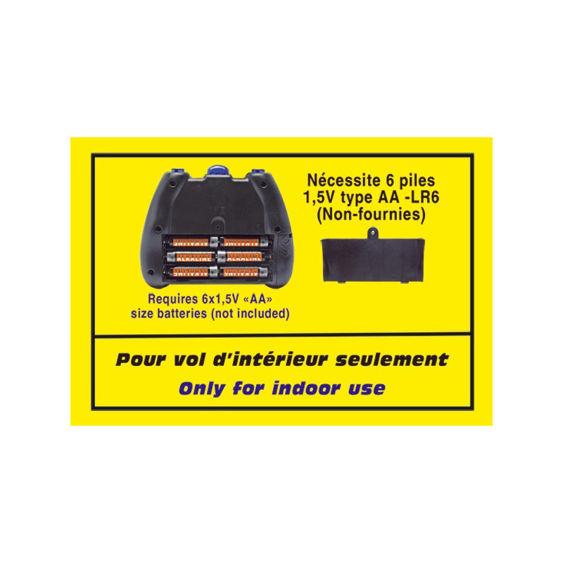 Hélicoptère électrique radiocommandé RACER INFRAROUGE RTF