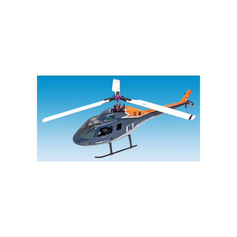 Hélicoptère électrique radiocommandé HB TRIPALES 2.4GHz RTF+ valise