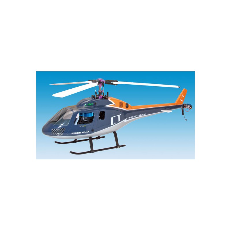 Hélicoptère électrique radiocommandé HB TRIPALES 2.4GHz RTF+ valise