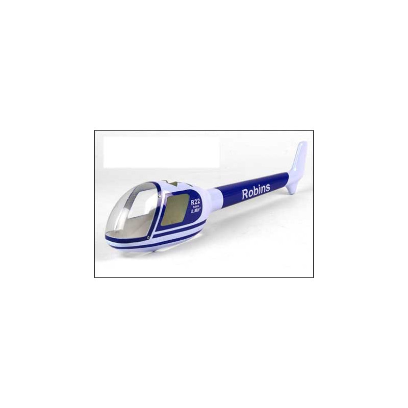 Accessoire pour hélicoptère radiocommandé FUSELAGE ROBINSON FIBRE