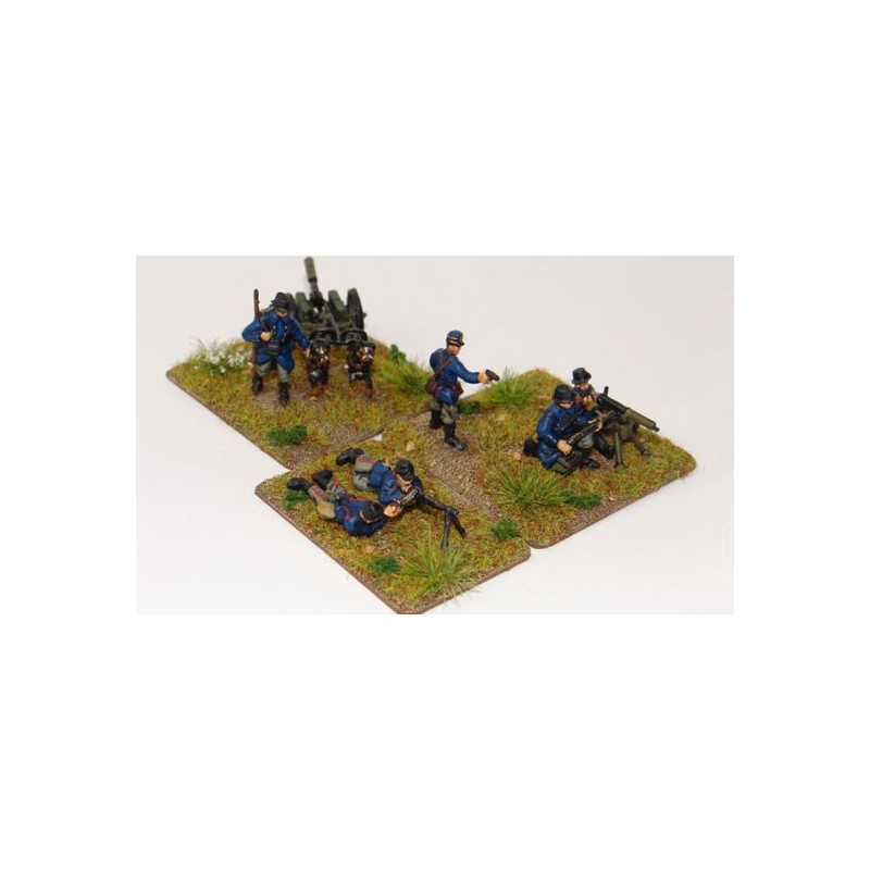 Figurine Armes lourdes Belges WWI