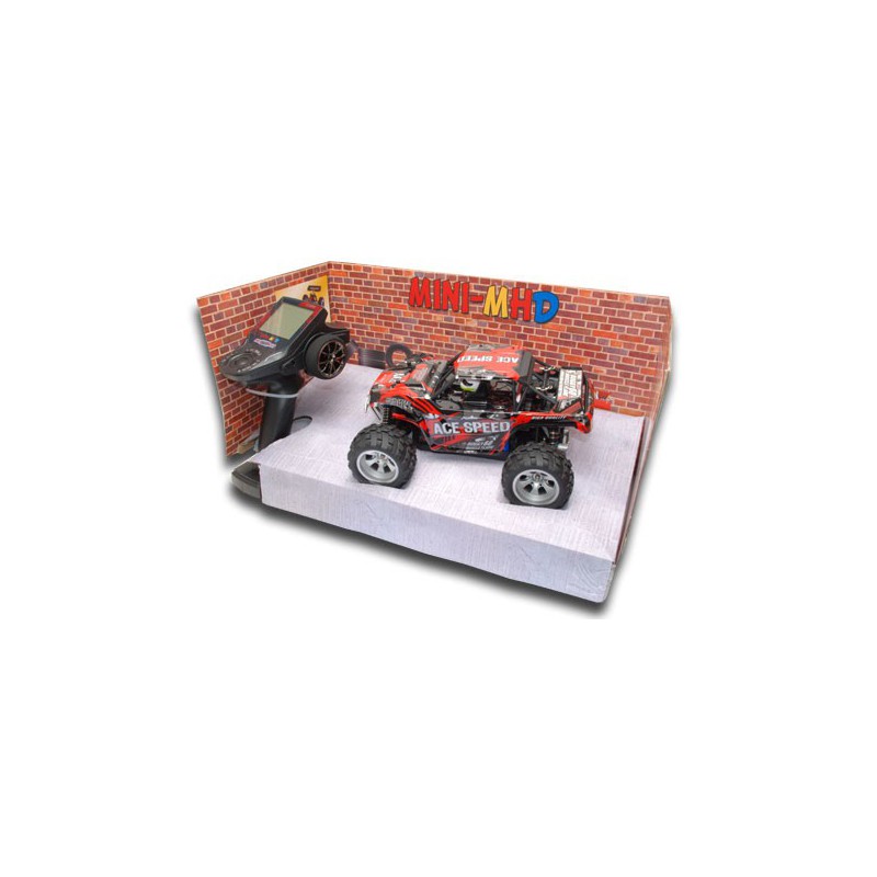 Voiture électrique radiocommandée MINI MHD Buggy Bleu 4WD 1/18