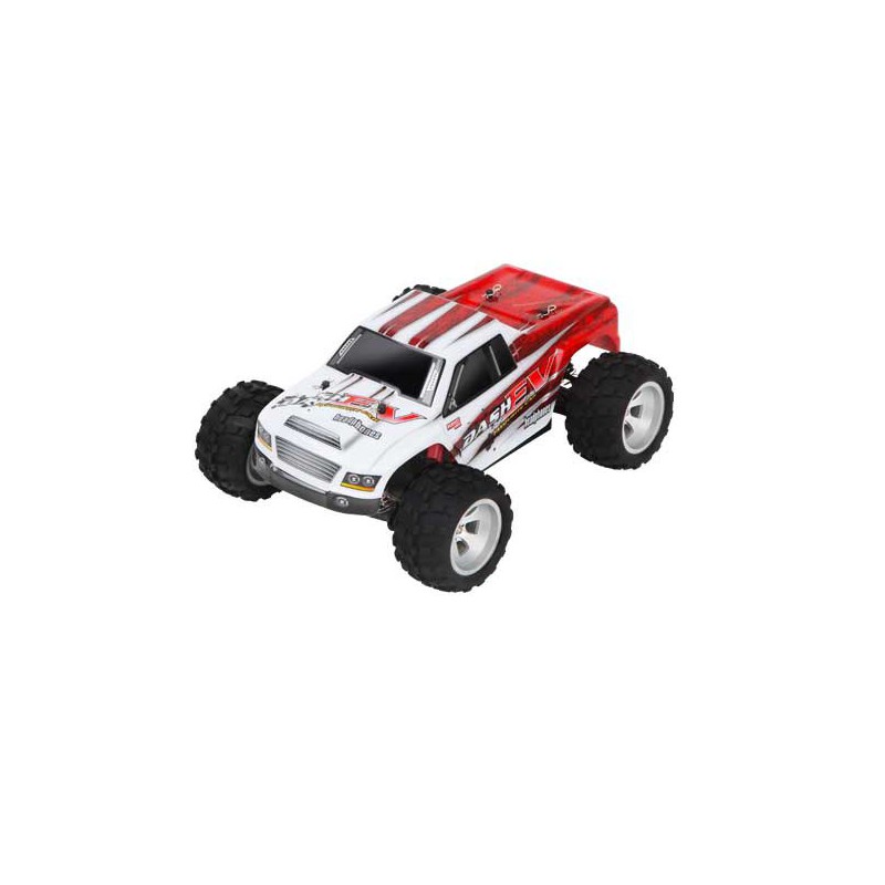 Voiture électrique radiocommandée MINI MHD Truggy Red 4WD 1/18