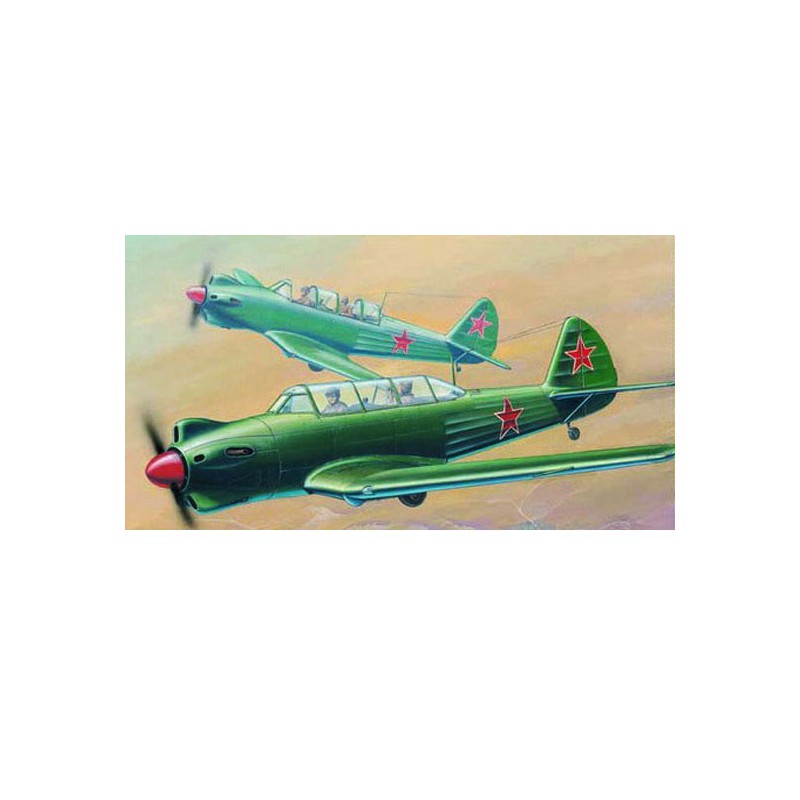 Maquette d'avion en plastique YAK-18 MAX