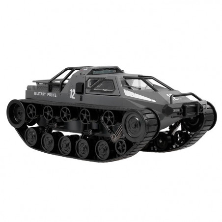 Voiture électrique radiocommandée TANK CRAWLER Gris 1/12