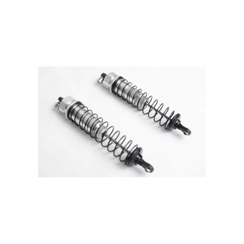 Pièce pour voiture electrique tous chemin 1/16 Amortisseurs arrière en alu