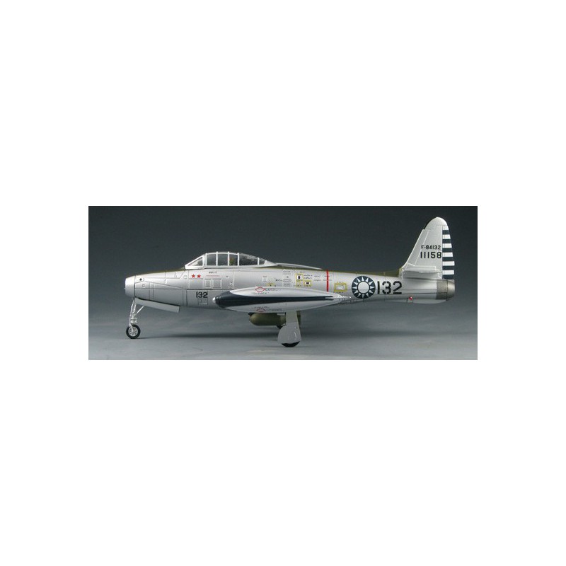 Miniature d'avion Die Cast au 1/72 F-84G Thunderjet ROCAF 1/72