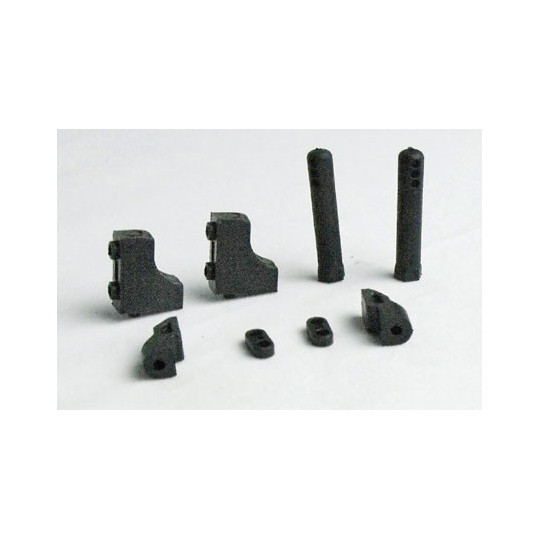 Pièce pour voiture thermique tous chemin 1/10 Axe support Batterie 7,2V 2pcs