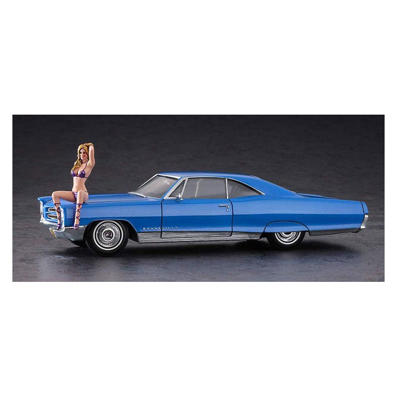 Maquette de voiture en plastique US Coupe+ Blond Girl's 1/24