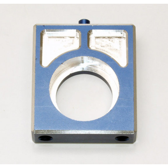 Pièce pour voiture thermique tous chemin 1/5 BATI COURONNE CENTRALE AVT ALU