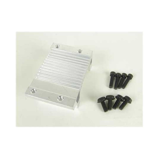 Pièce pour Monster Truck thermique 1/16 BATIS MOTEUR ALUMINIUM