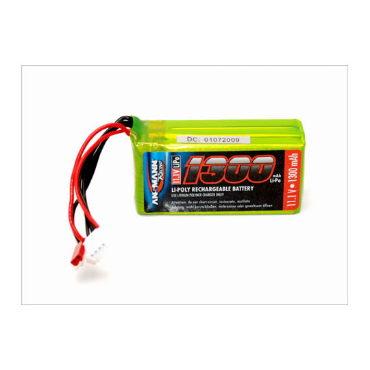 Pièce pour hélicoptère électrique BATTERIE LiPo 1300mAh 11,1 V