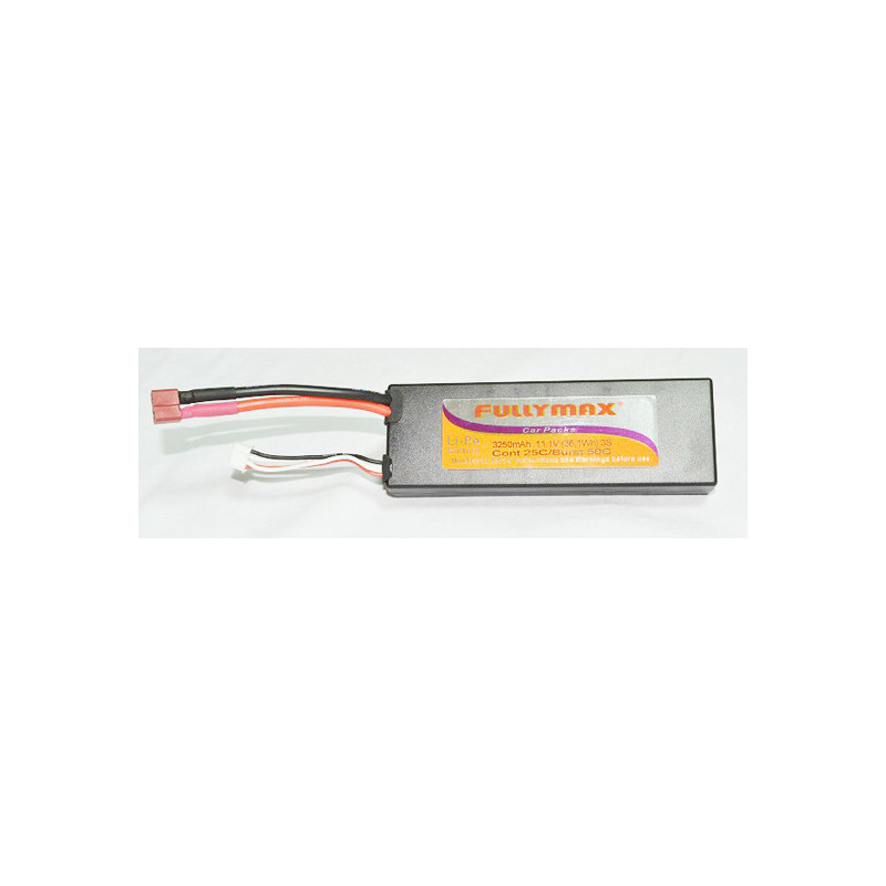 Pièce pour voiture electrique de piste 1/10 Batterie LiPo 7,4V - 3250 mA