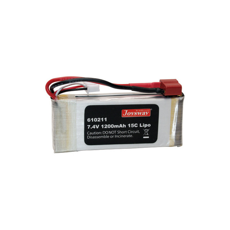 Pièce pour avions BATTERIE LiPo 7,4V 1200 mA