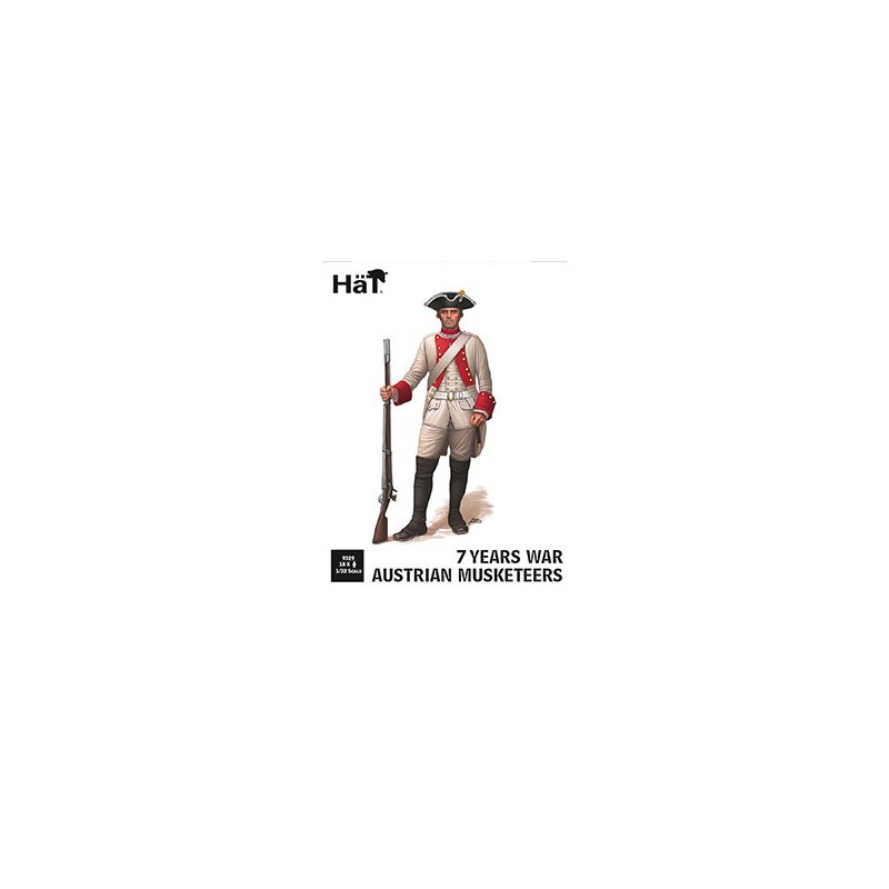 Figurine 7 Years War Austrian Musketeers 1/32