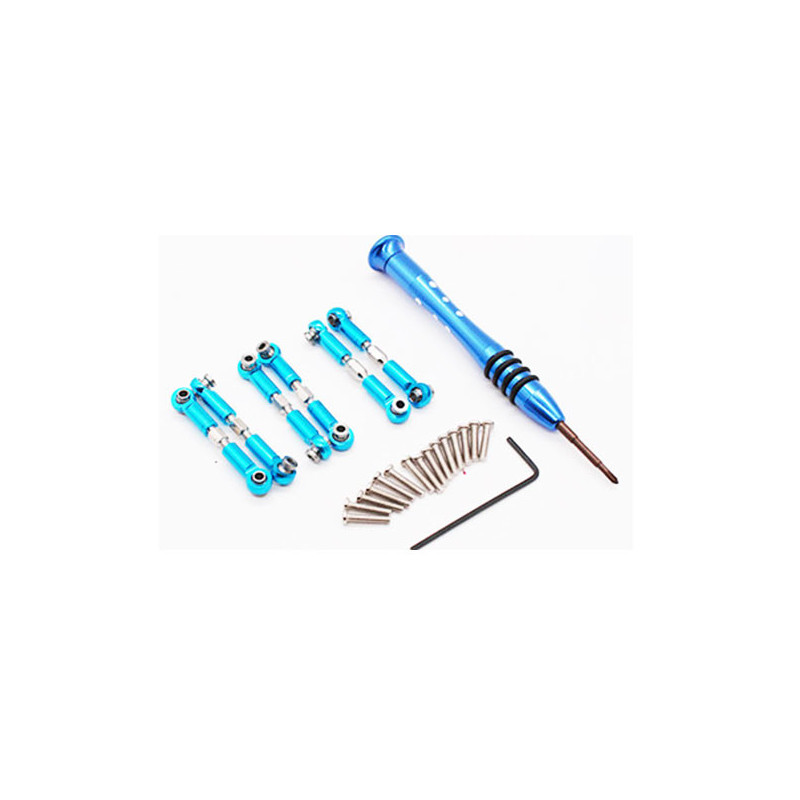 Pièce pour Buggy electrique 1/18 Biellettes alu Mini MHD