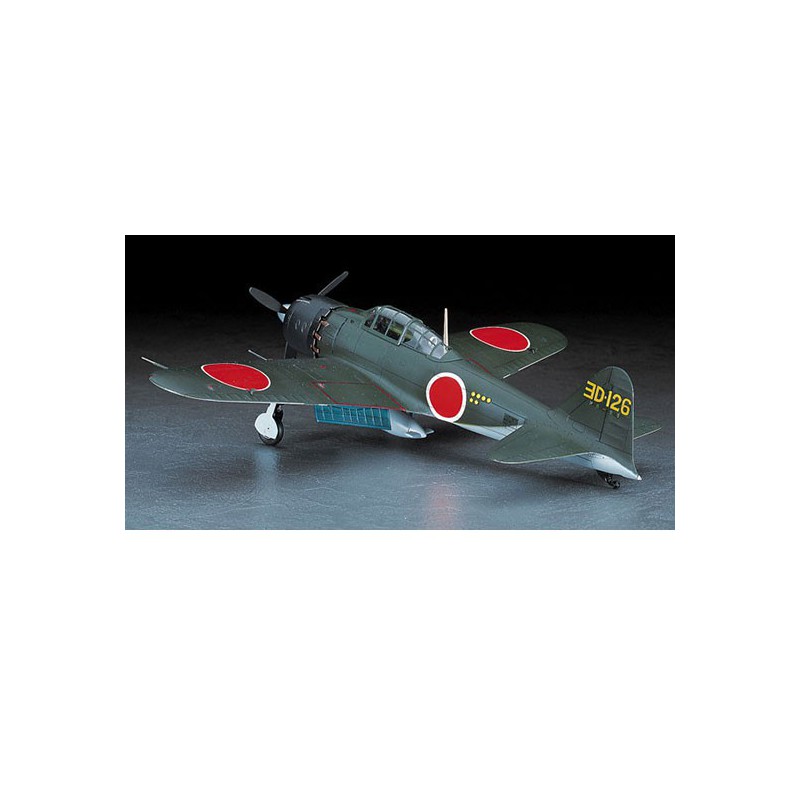 Maquette d'avion en plastique A6M5 ZERO TYPE 52 1/48