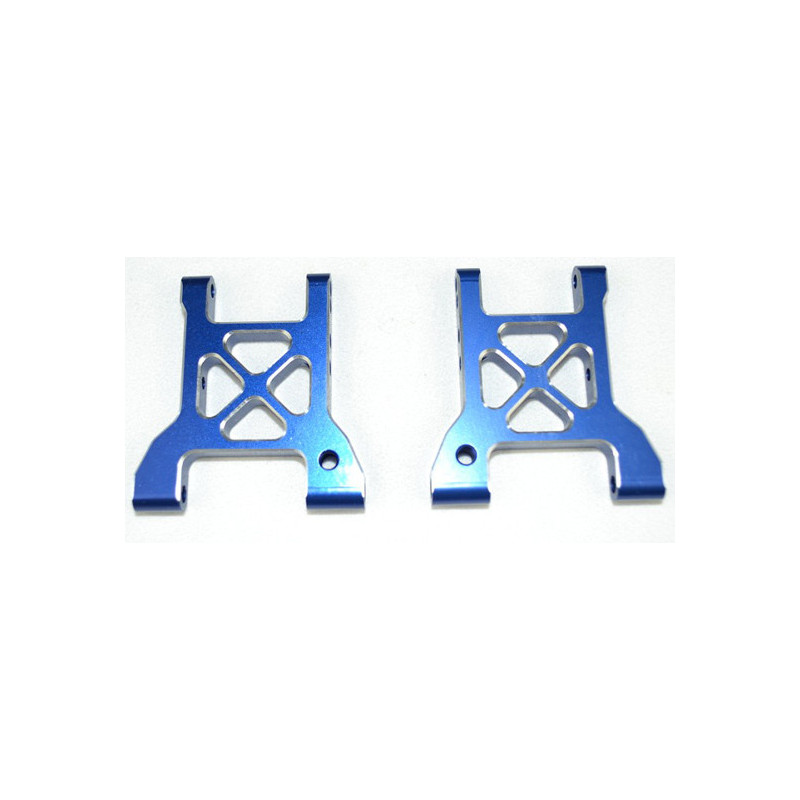 Pièce pour voiture electrique de piste 1/10 Bras susp. Inf. avant Alu