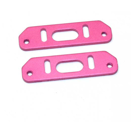 Pièce pour voiture thermique tous chemin 1/8 Cale Bâti Moteur anodisé