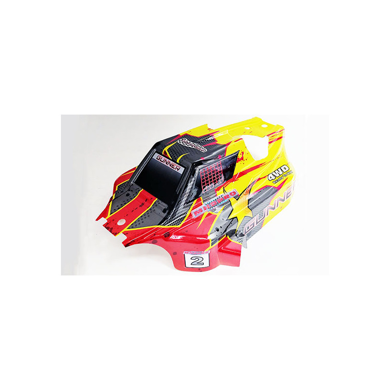 Pièce pour voiture thermique tous chemin 1/8 Carro GUNNER V3 CP B