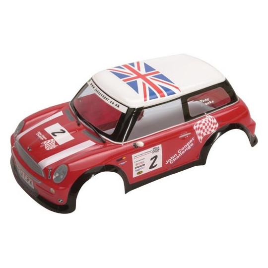 Pièce pour voiture thermique tous chemin 1/10 CARROSSERIE MINI COOPER  1/10