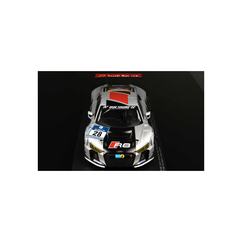 Voiture miniature Die Cast au1/18 AUDI R8 LMS Belgian Audi Club Team 24h Nurb. 1/18