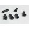 Pièce pour voiture electrique tous chemin 1/10 Chappes à rotule Direction 6pc