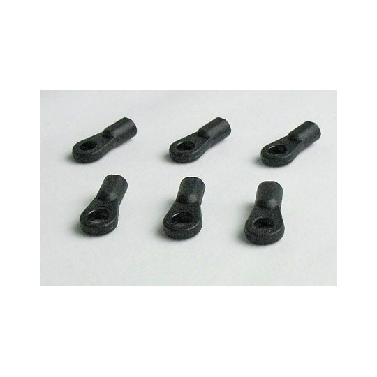 Pièce pour voiture electrique tous chemin 1/10 Chappes à rotule servos 6pcs