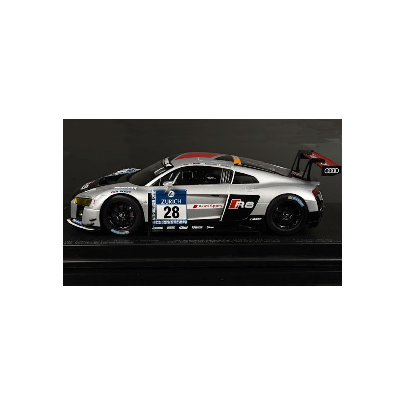 Voiture miniature Die Cast au1/18 AUDI R8 LMS Belgian Audi Club Team 24h Nurb. 1/18