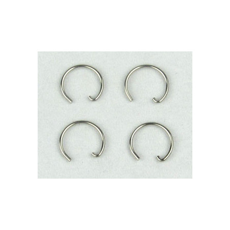 Pièce pour voiture thermique tous chemin 1/5 clips d'amortisseur 4pcs