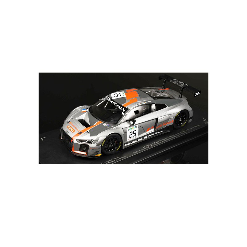 Voiture miniature Die Cast au1/18 AUDI R8 LMS Saintebloc Racing 24h SPA 1/18