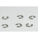 Pièce pour voiture electrique tous chemin 1/10 Clips en E D2,5  6pcs
