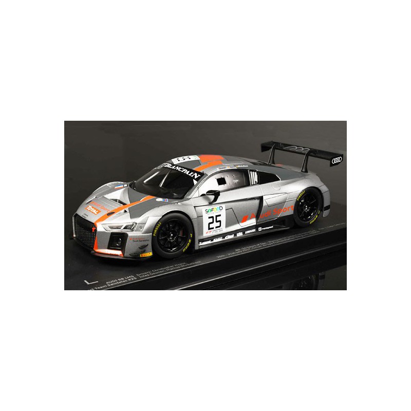 Voiture miniature Die Cast au1/18 AUDI R8 LMS Saintebloc Racing 24h SPA 1/18