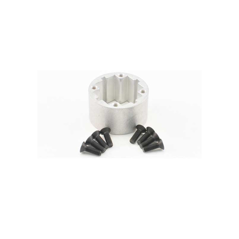 Pièce pour voiture thermique tous chemin 1/8 CORPS DE DIFFERENTIEL ALU