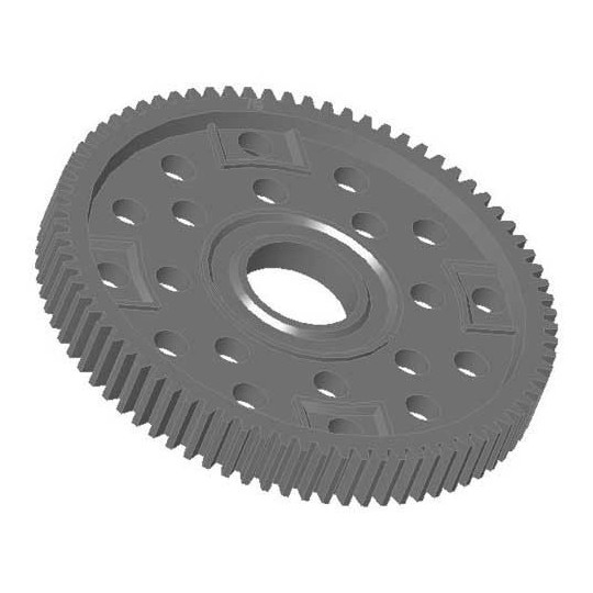 Pièce pour voiture electrique tous chemin 1/16 COURONNE DE SLIPPER