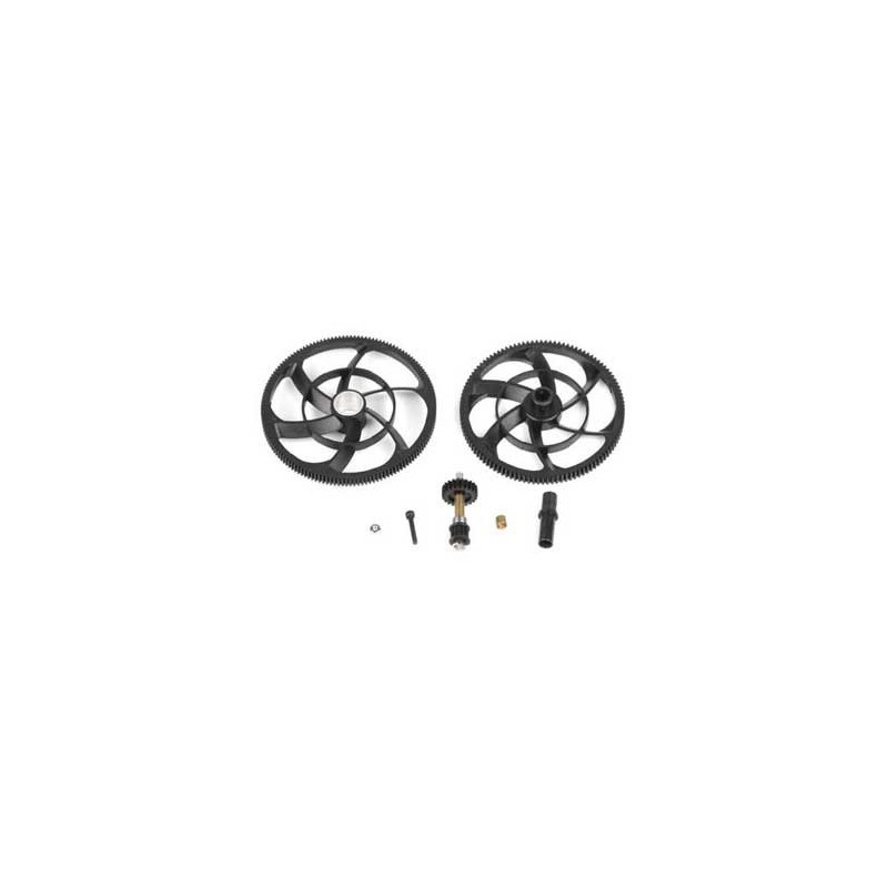 Pièce pour hélicoptère électrique COURONNE PRINCIPALE ET POULIE