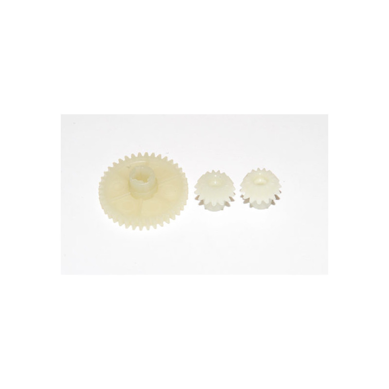 Pièce pour Buggy electrique 1/18 Couronne principales + pignons