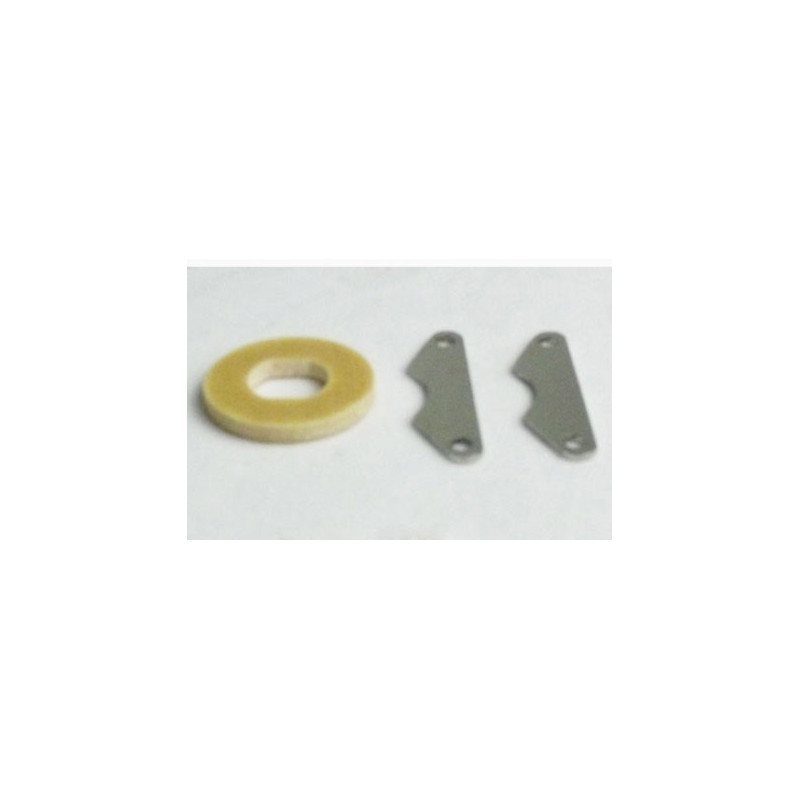 Pièce pour voiture thermique tous chemin 1/10 Disque et Plaquettes de frein
