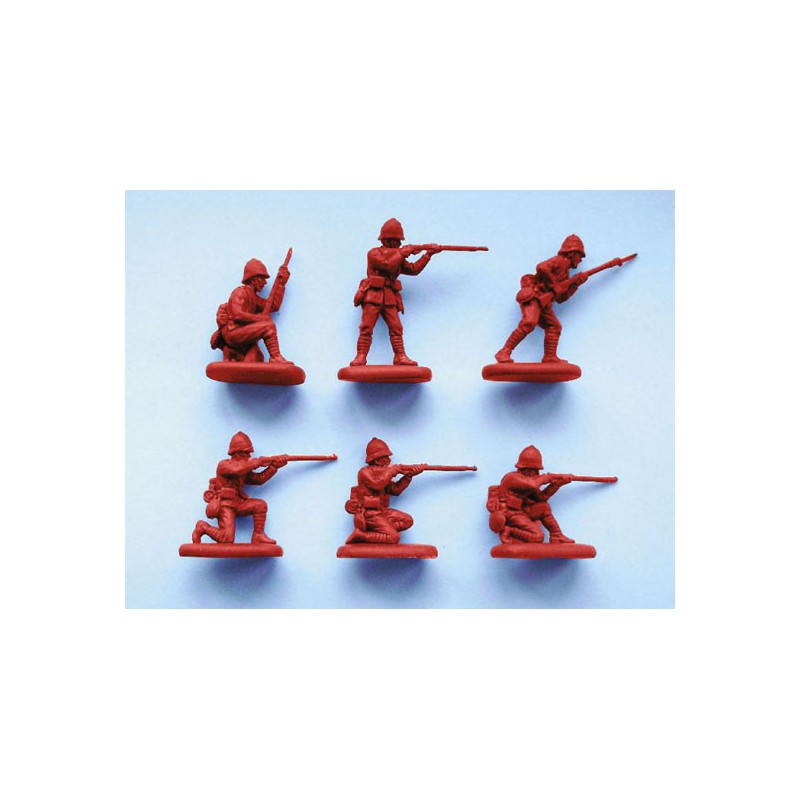 Figurine British infantry skirmishing
