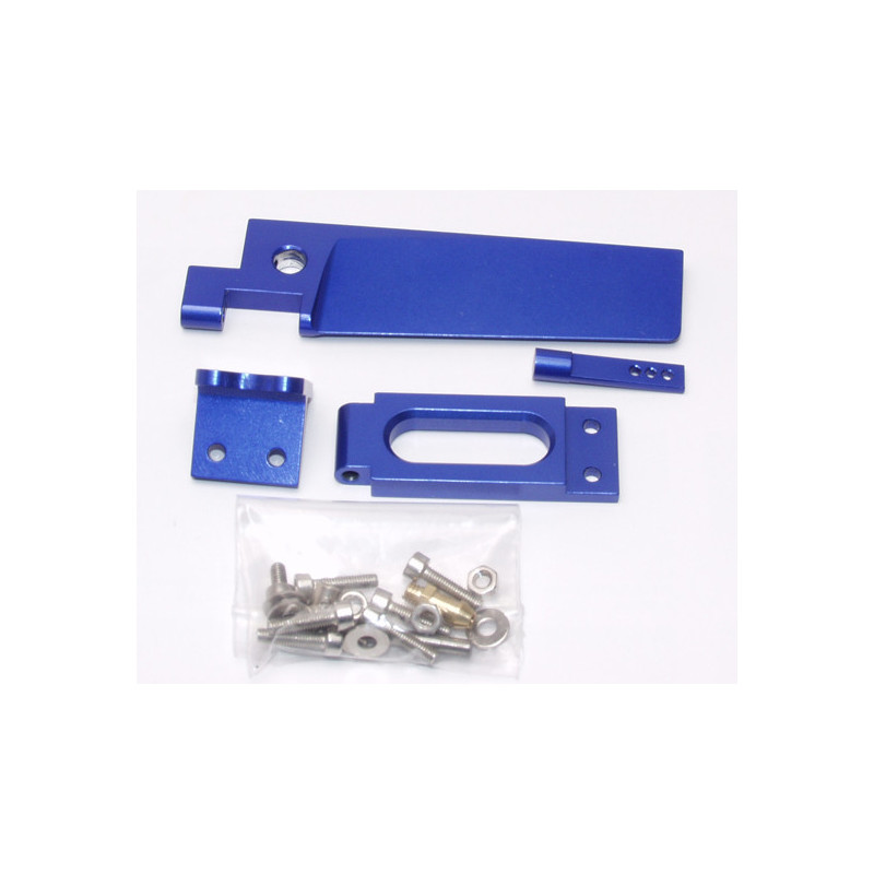 Pièce pour bateaux de vitesse Gouvernail alu et son support